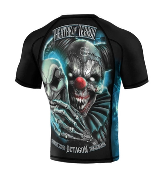 Koszulka męska rashguard Octagon PREMIUM Theatre of Terror 2 czarna