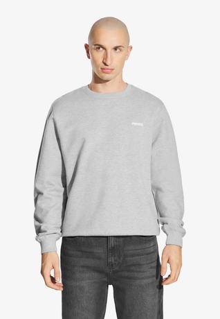 Bluza męska Prosto Infinity Logo crewneck szara