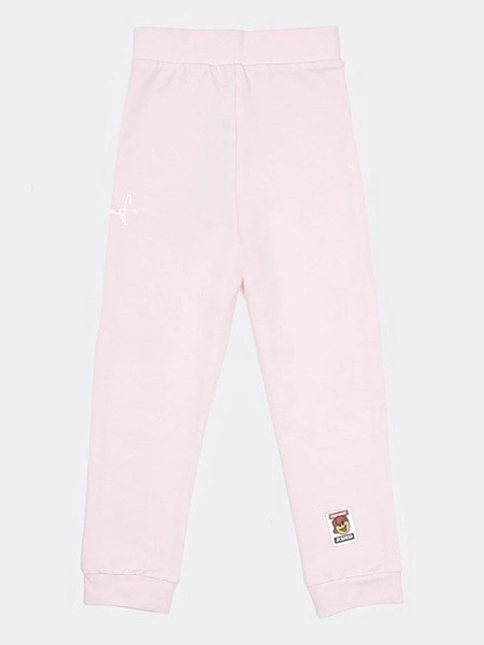 Spodnie dresowe dziecięce Stoprocent Small Tag pastel pink