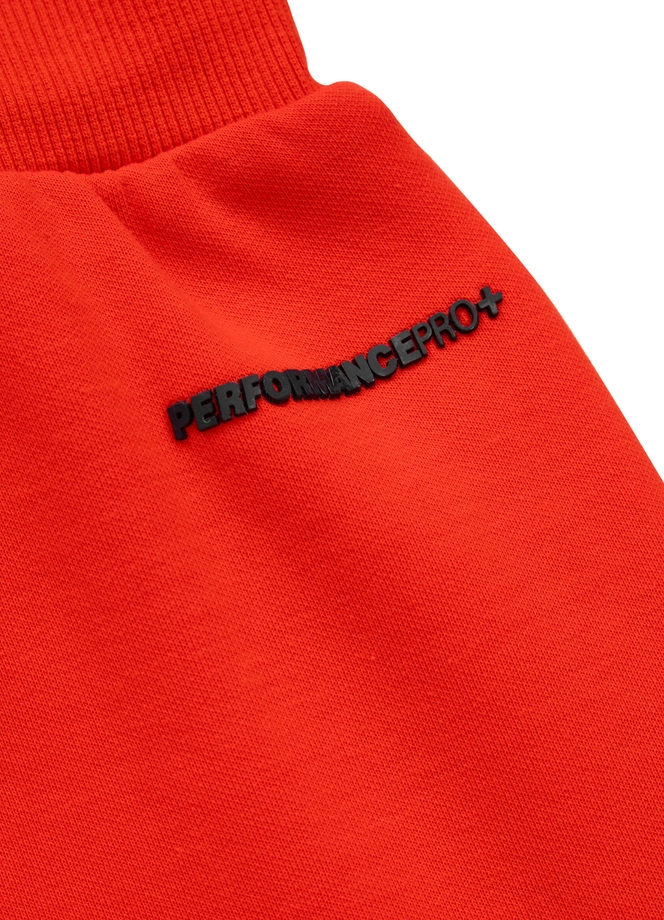 Spodnie dresowe męskie Pitbull Pit Bull West Coast Saturn 24 czerwone