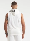 Koszulka męska tank top z kapturem Pit Bull Pitbull Mercado Hilltop biała