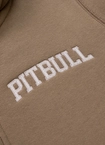 Bluza damska z kapturem Pitbull Pit Bull Tyrian ZIP hooded brązowa