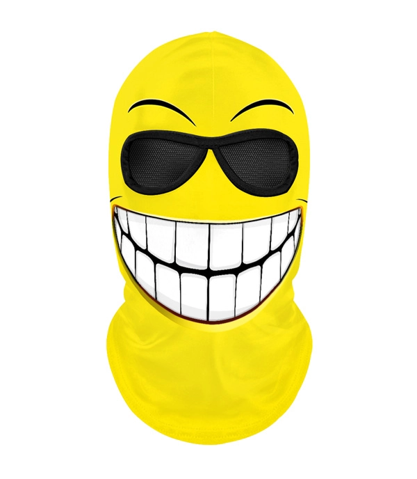 Kominiarka Octagon Smile żółta