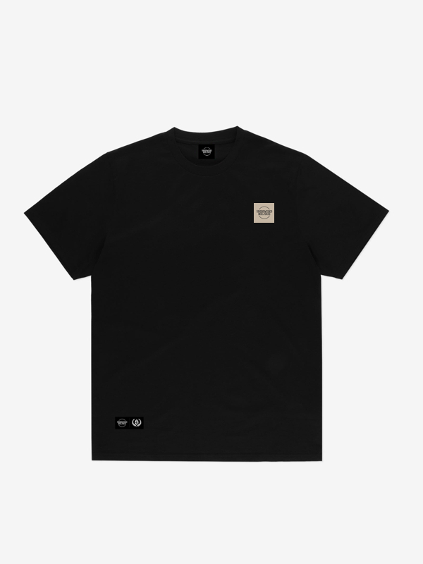 Koszulka męska t-shirt Środowisko Miejskie CLS Mini Gold czarna