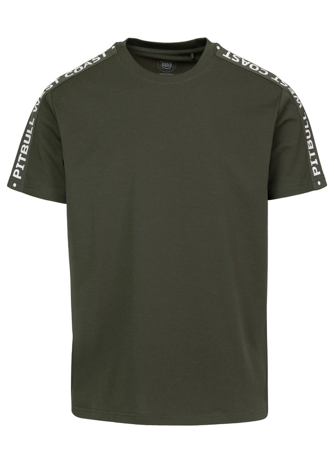 Koszulka męska T-Shirt Pitbull West Coast Tape zielona