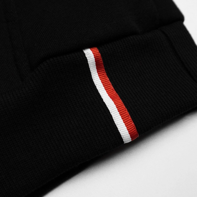 Bluza z kapturem Patriotic Greek S-Line hooded black