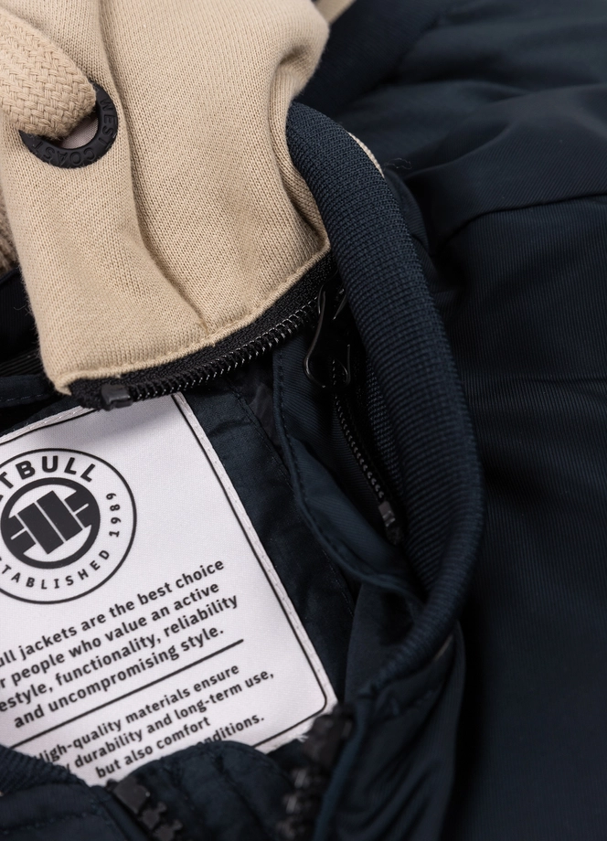 Kurtka zimowa męska Pit Bull Hidden 25 granatowo/beżowa