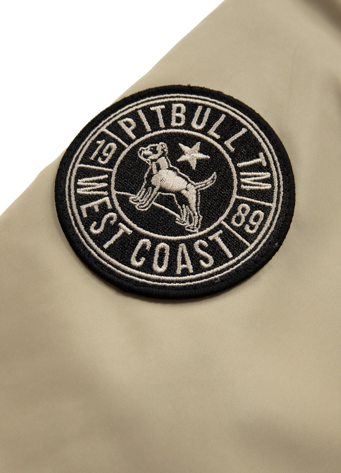 Kurtka damska przejściowa wiosenna Pit Bull Genesee 3 Flight Jacket beżowa