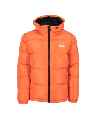 Kurtka zimowa męska Prosto Klasyk Adament pomarańczowa