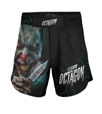 Spodenki szorty MMA Legion Octagon Shitshow czarne