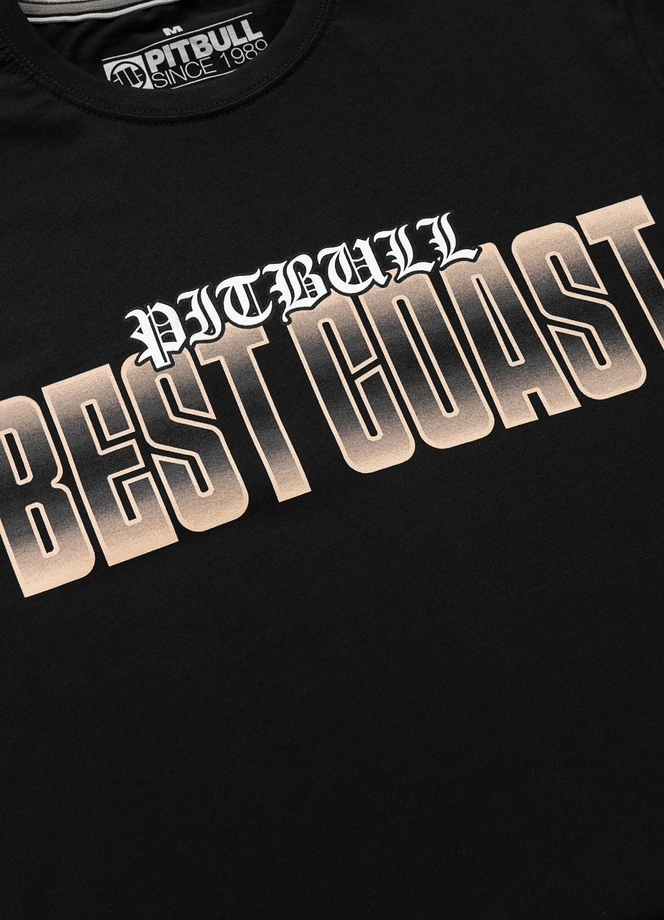 Koszulka męska T-Shirt Pit Bull Best Coast czarna