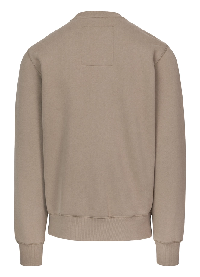 Bluza męska bez kaptura Pit Bull Small Logo 25 beżowa