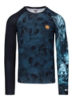 Koszulka męska rashguard Pitbull Longsleeve Guardian Angel czarna