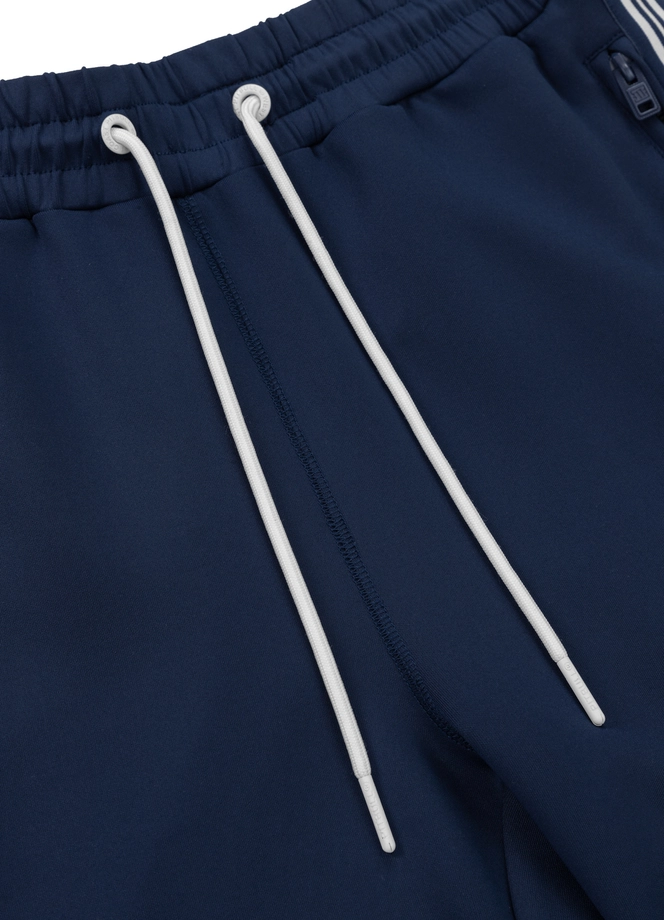 Spodenki szorty dresowe męskie Pitbull Oldschool Nelson niebieskie