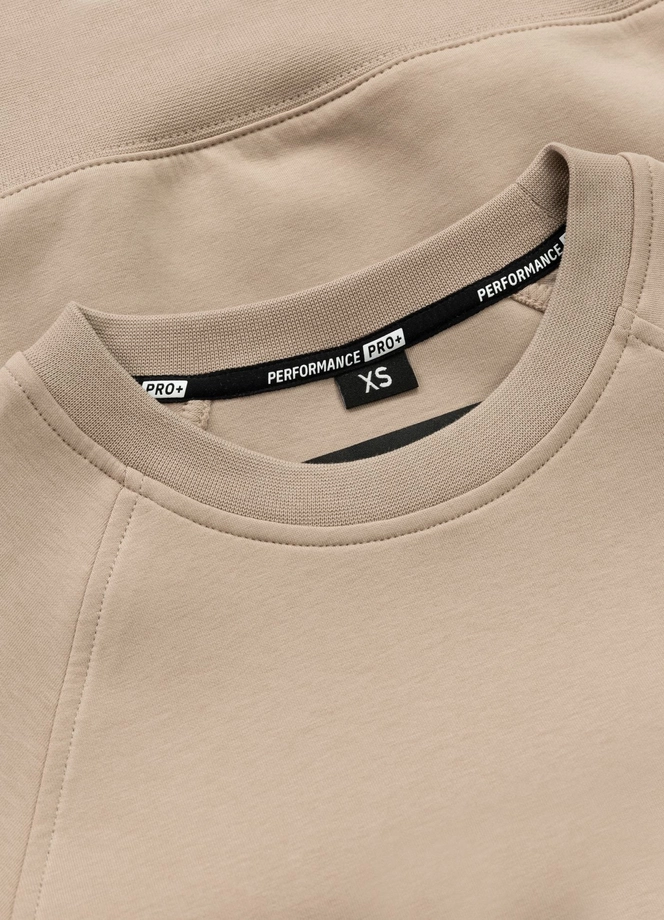 Bluza damska bez kaptura Pitbull Discovery 25 beżowa