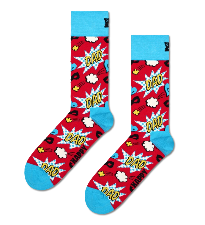 Skarpety Happy Socks 3-Pack Super Dad Socks Gift Set