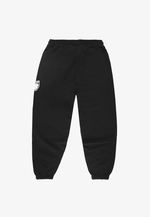Spodnie dresowe męskie oversize Prosto Splash Shield czarne