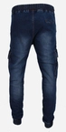 Spodnie Jogger bojówki Stoprocent Double Roger jeans blue