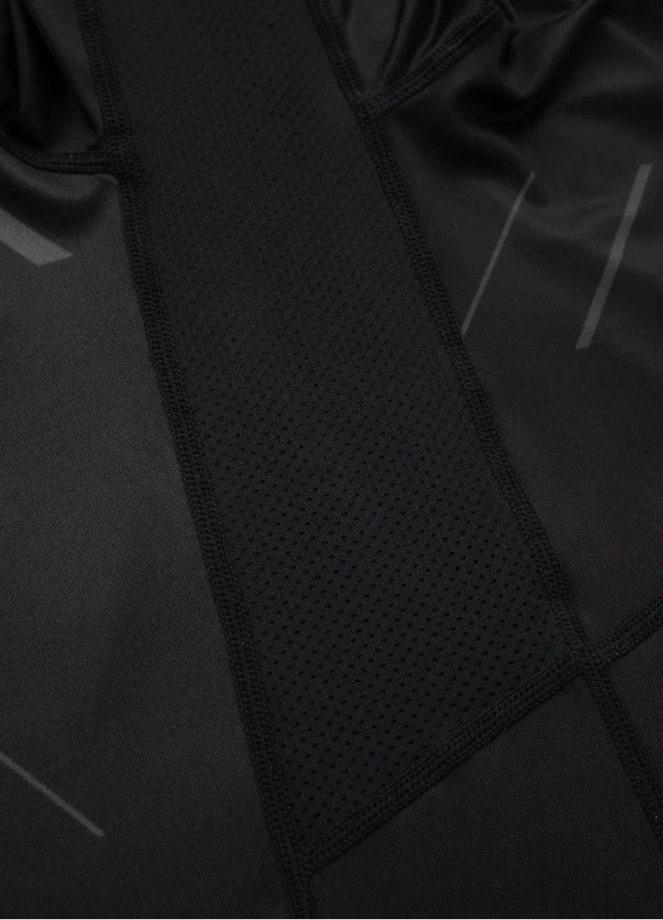 Koszulka męska T-shirt Pit Bull Performance Pro Plus Mesh Street Dog czarna