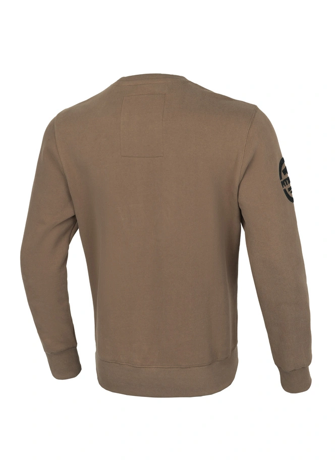 Bluza męska Pitbull Pit Bull Sherwood 24 crewneck brązowa