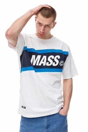 Koszulka męska t-shirt Mass Dnm Rust biała