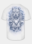Koszulka męska T-Shirt Pitbull West Coast Guardian Angel biały
