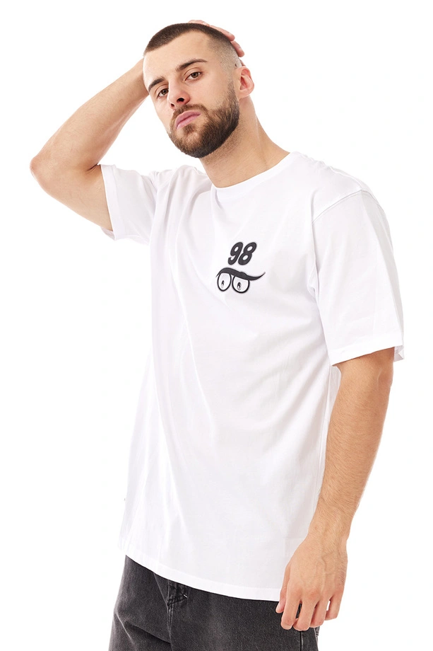 Koszulka męska t-shirt Mass Dnm Mr. Nice Guy biała