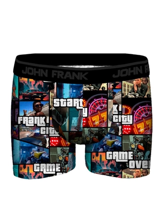 Bokserki męskie John Frank The Game Micro Modal