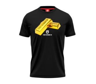 Koszulka t-shirt Street Autonomy Gold Bar black