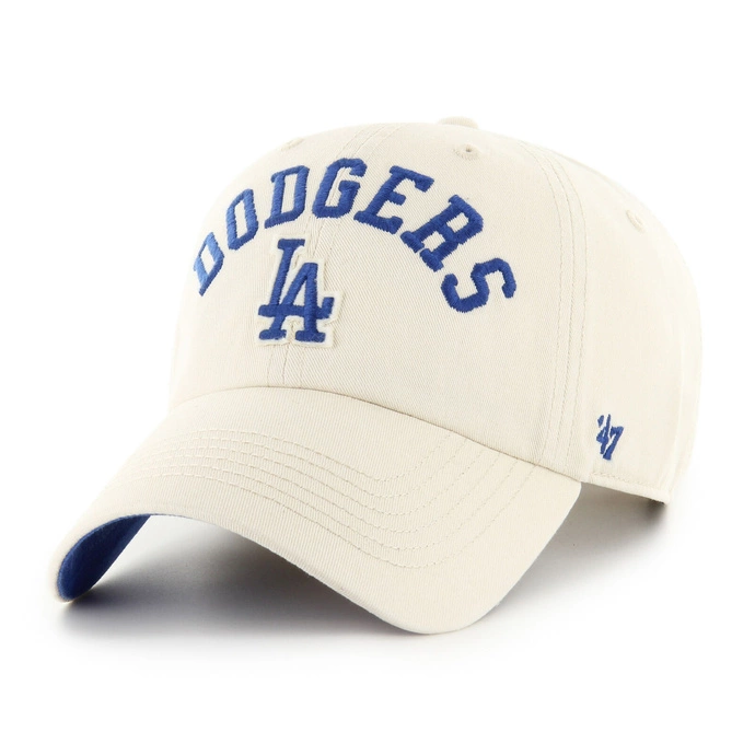 Czapka z daszkiem 47 Brand Los Angeles Dodgers Sandstorm Clean Up niebiesko/kremowa