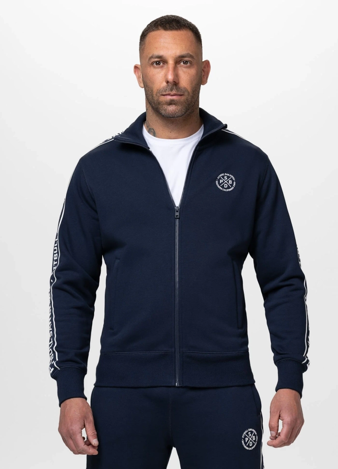 Bluza męska rozpinana Pit Bull Nexus granatowa