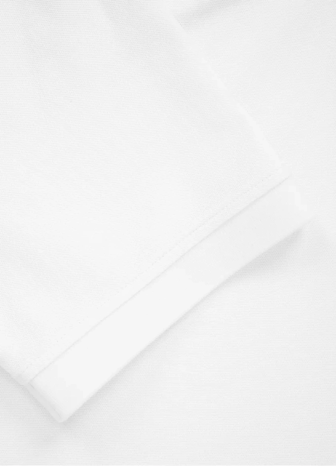 Koszulka męska Polo Pitbull Pit Bull Pique Rockey biała