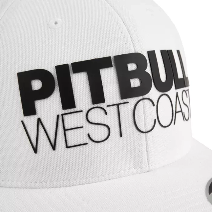 Czapka z daszkiem Snapback Pit Bull Pitbull Seascape biała