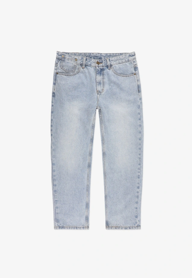 Spodnie męskie Jeans Tapered Prosto Serif niebieskie
