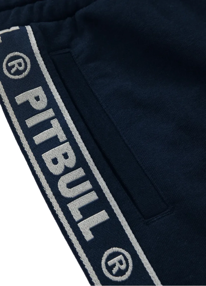 Spodnie dresowe dziecięce Pit Bull Meridian Pitbull granatowe