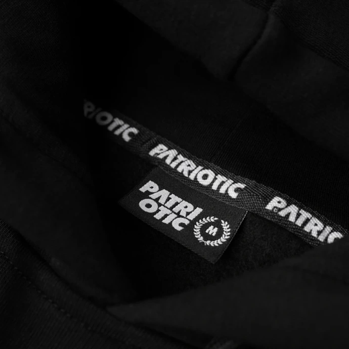 Bluza męska z kapturem Patriotic F-Mesh Tag hooded czarna