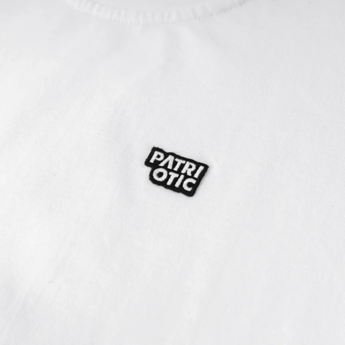 Koszulka męska T-shirt Patriotic Cls Mini App Line biała