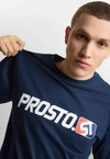 Koszulka męska t-shirt Prosto ST granatowa