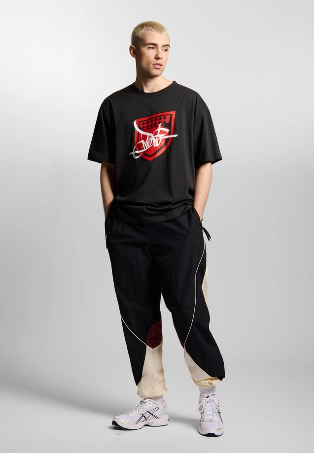 Koszulka męska t-shirt Prosto Damage Target czarna