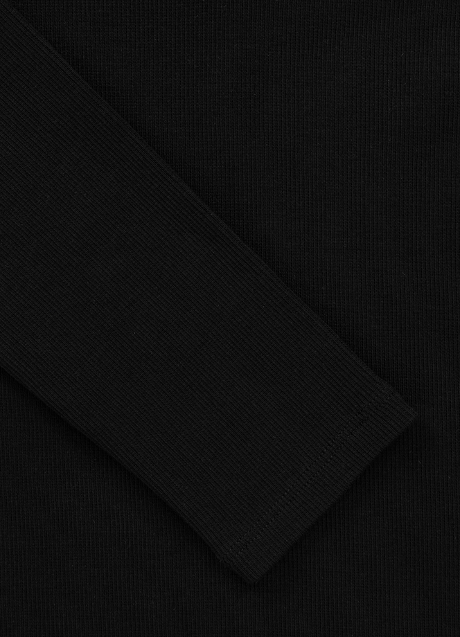 Koszulka longsleeve damski Pit Bull Rib czarna