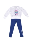 Komplet dresowy Champion Junior Bear crewneck biały