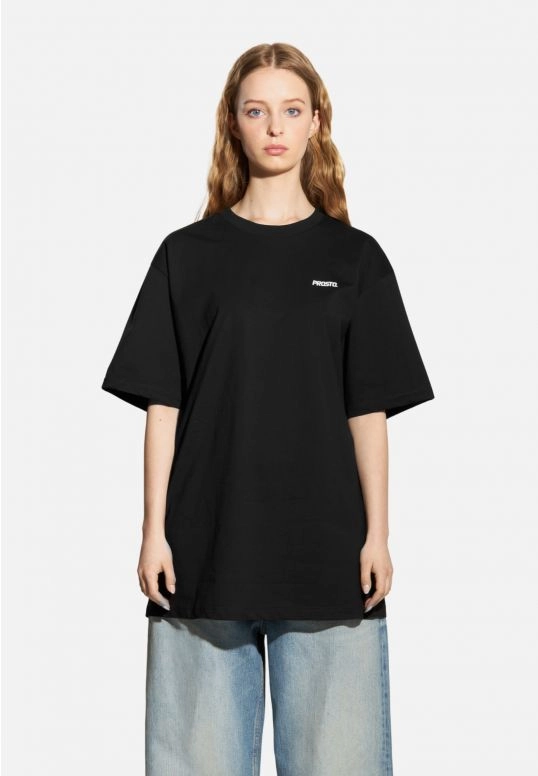 Koszulka męska t-shirt Prosto Base 26 czarna