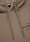 Bluza męska z kapturem Pit Bull Sampson 25 beżowa