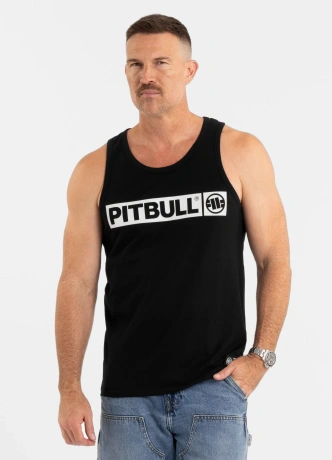 Koszulka męska tank top Pitbull Hilltop czarna