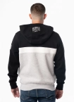 Bluza męska z kapturem Pit Bull Gibson czarno/szara