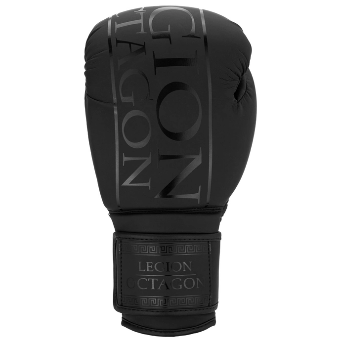 Rękawice bokserskie Octagon Legion Antique Mat czarne