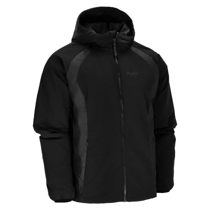 Kurtka męska przejściowa Prosto Contrast czarna