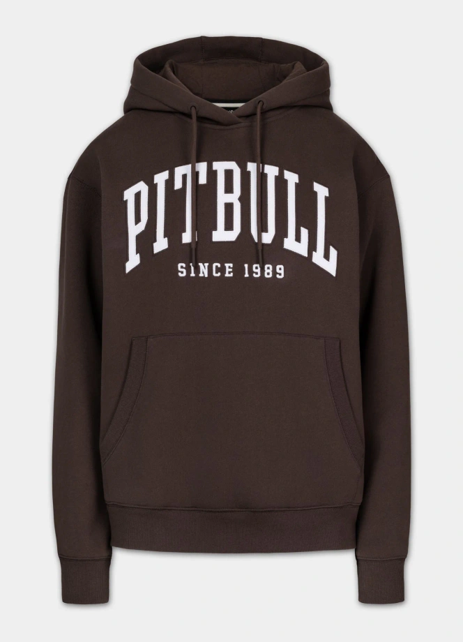 Komplet dresowy damski Pitbull Norton brązowy