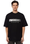 Koszulka męska t-shirt Mass Dnm Classic Fast czarna