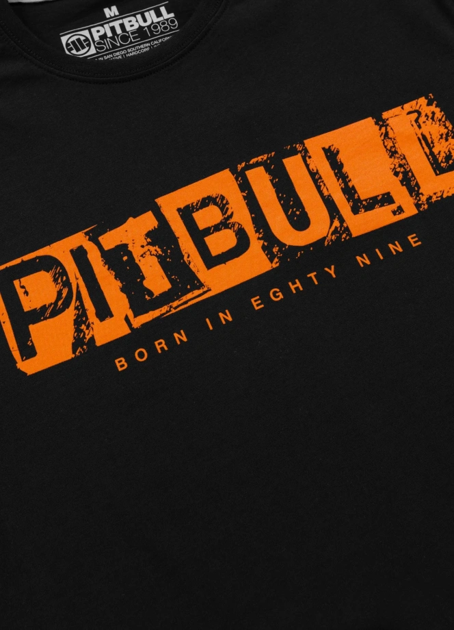 Koszulka męska T-Shirt Pit Bull Blacky czarna